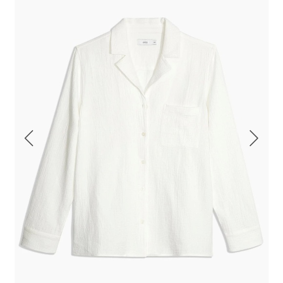 Onia Camp Collared Gauze Shirt NWT Size m - Picture 2 of 6